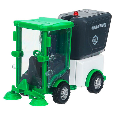 Игрушка металлическая Уборочная машинка Технопарк VACCAR-11-GN 1